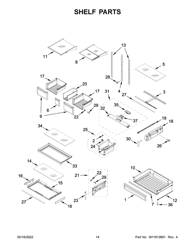 Diagram for WRF767SDHZ04