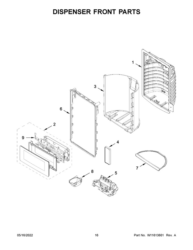 Diagram for WRF767SDHZ04