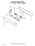 Diagram for 02 - Control Panel Parts