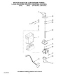 Diagram for 12 - Motor And Ice Container Parts