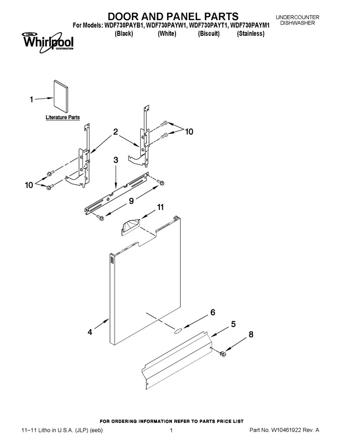 Diagram for WDF730PAYM1