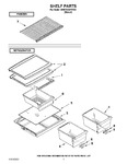 Diagram for 05 - Shelf Parts