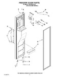 Diagram for 07 - Freezer Door Parts