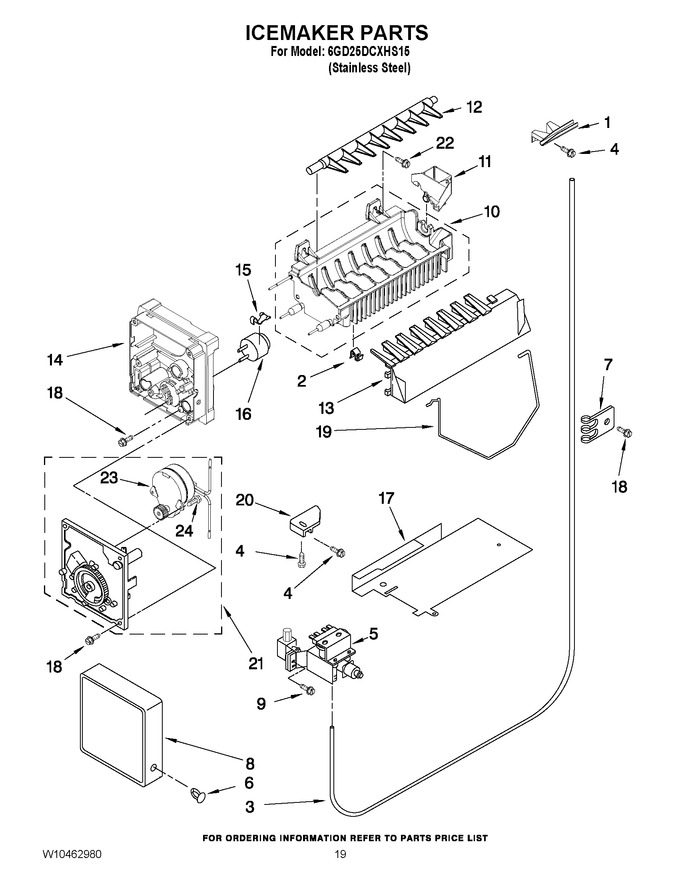Diagram for 6GD25DCXHS15