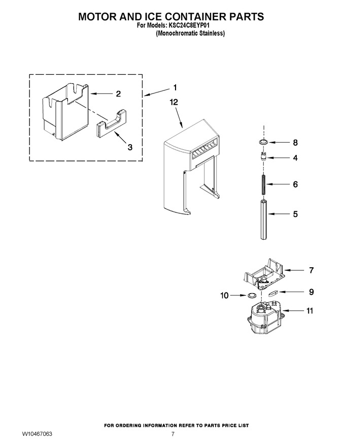 Diagram for KSC24C8EYP01