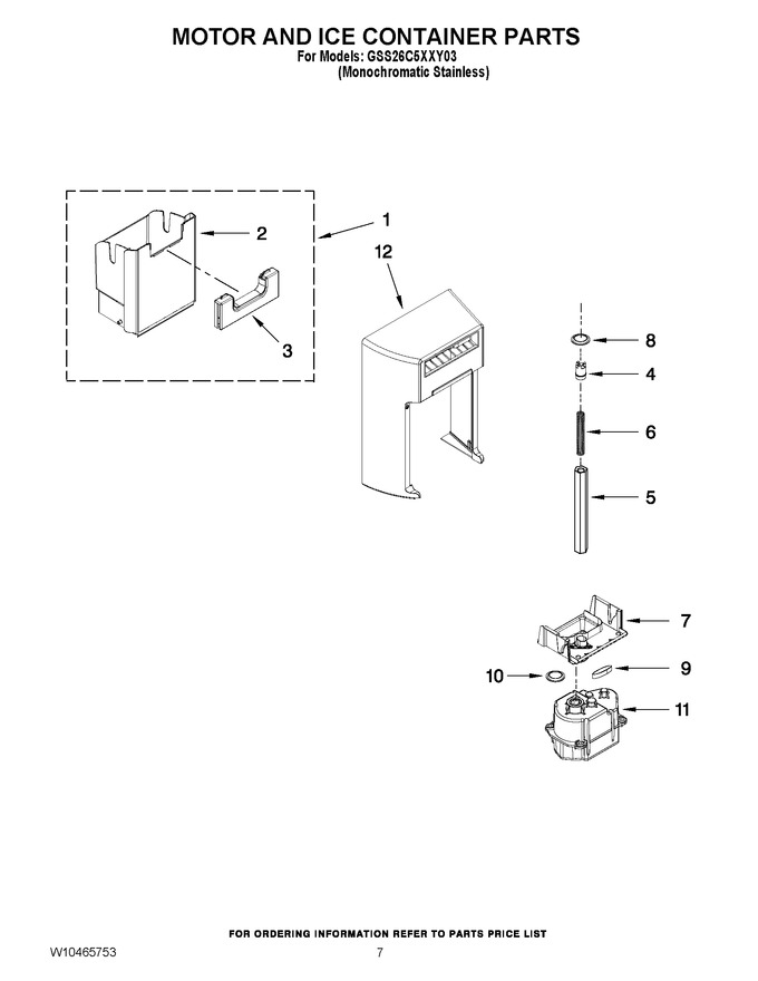 Diagram for GSS26C5XXY03
