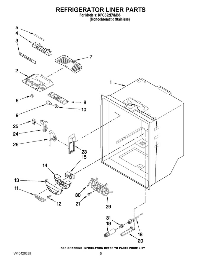 Diagram for KFCS22EVMS5