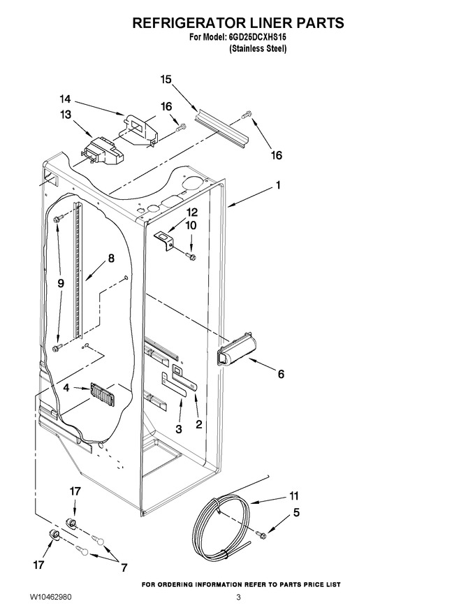 Diagram for 6GD25DCXHS15
