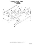 Diagram for 02 - Control Panel Parts