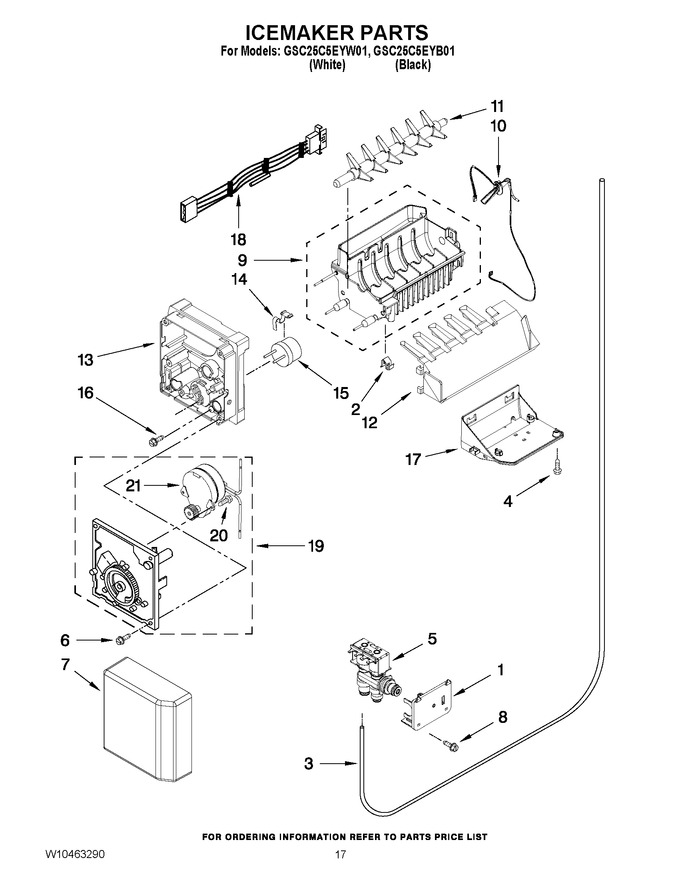 Diagram for GSC25C5EYW01
