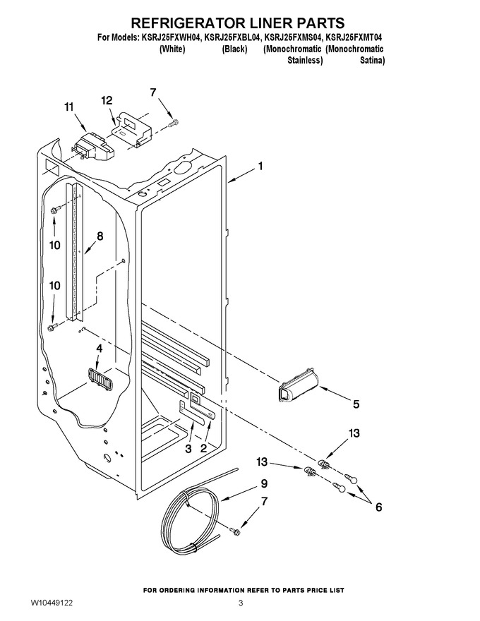 Diagram for KSRJ25FXMS04