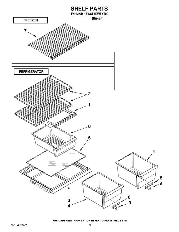 Diagram for 8W8TXDWFXT00