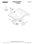 Diagram for 01 - Cooktop Parts