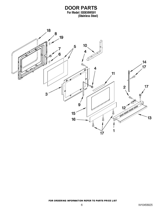 Diagram for ISE630WS01