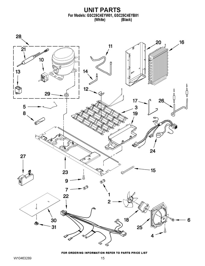 Diagram for GSC25C4EYW01
