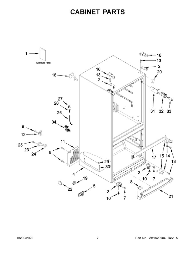 Diagram for WRF560SMHZ02