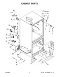 Diagram for 02 - Cabinet Parts
