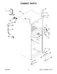 Diagram for 02 - Cabinet Parts