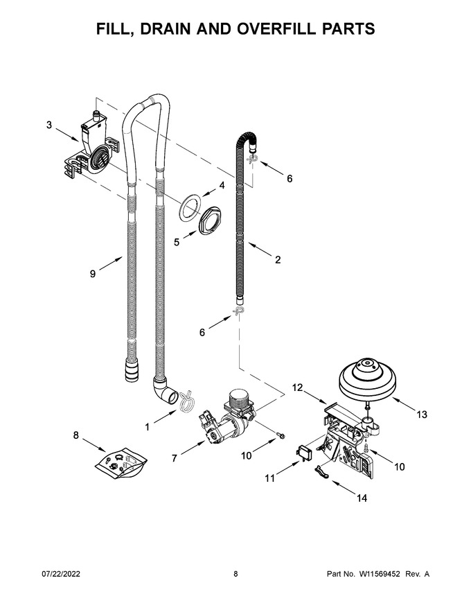 Diagram for WDT730HAMZ0