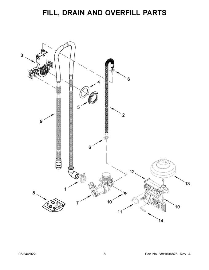 Diagram for WDP730HAMZ0