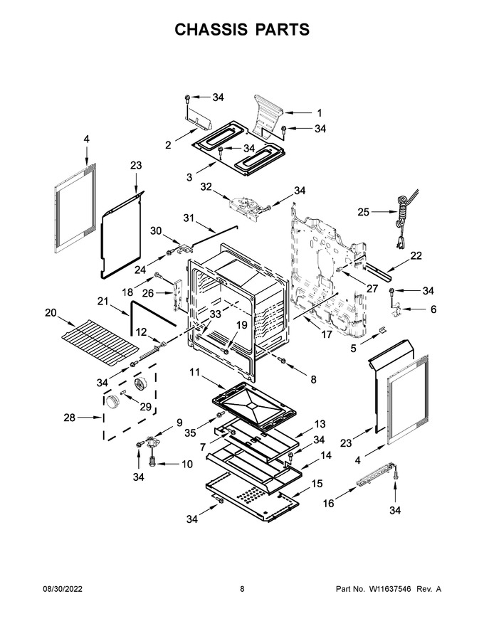 Diagram for WFG525S0JV5