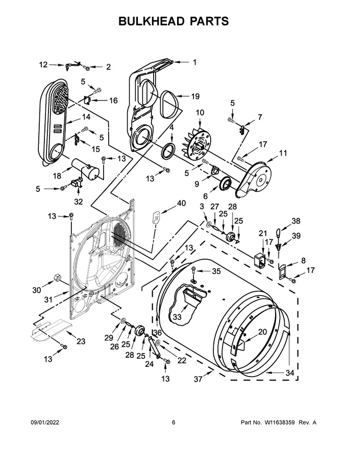 Diagram for MGD5030MW0