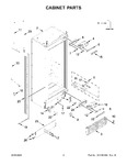 Diagram for 02 - Cabinet Parts