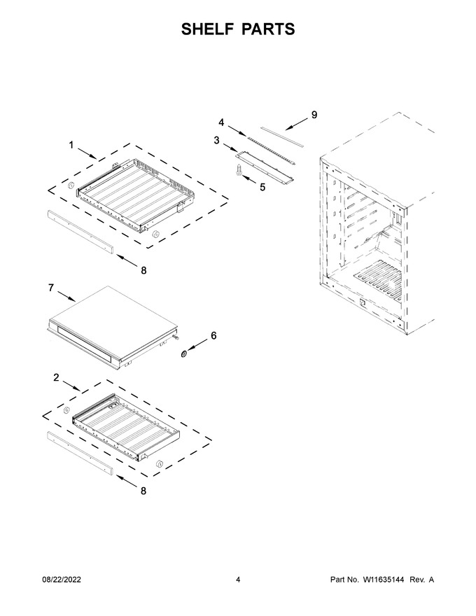 Diagram for KUWR204EPA01