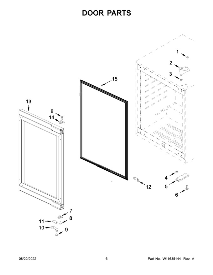 Diagram for KUWR204EPA01