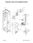 Diagram for 05 - Freezer Liner And Icemaker Parts