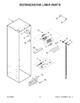 Diagram for 04 - Refrigerator Liner Parts