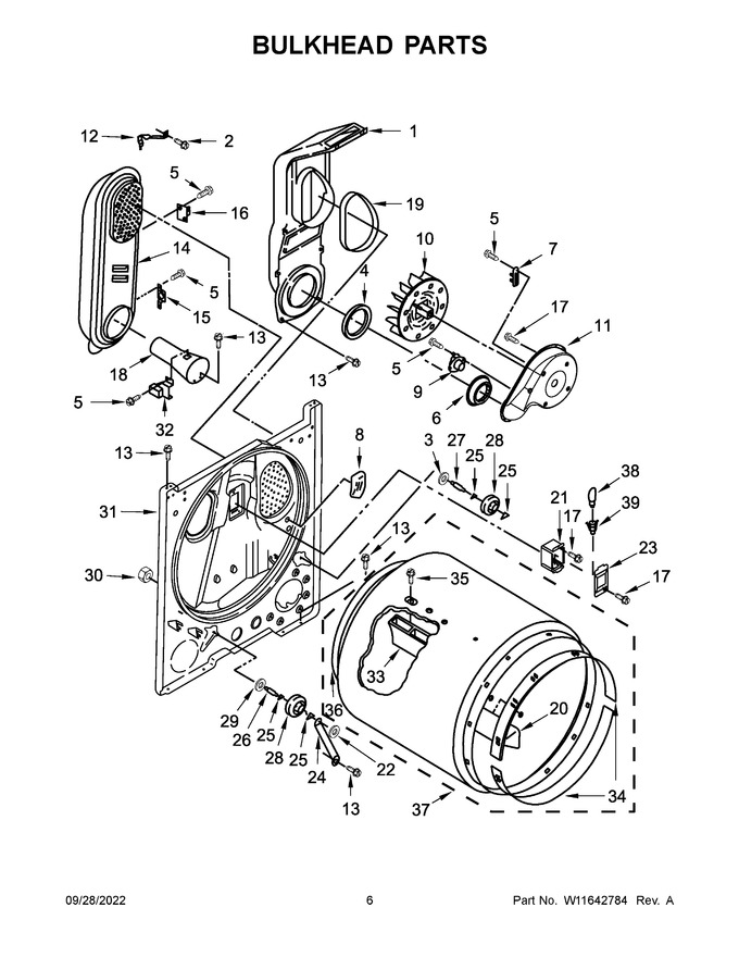 Diagram for WGD500CMW1