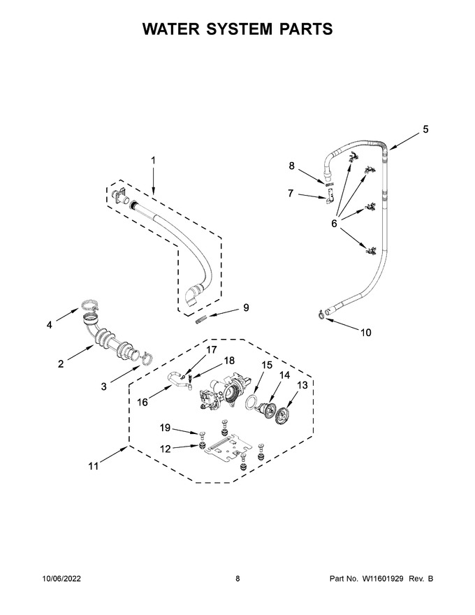 Diagram for WFW6605MW0