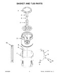 Diagram for 04 - Basket And Tub Parts