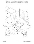 Diagram for 04 - Dryer Cabinet And Motor Parts