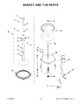 Diagram for 08 - Basket And Tub Parts