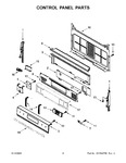 Diagram for 03 - Control Panel Parts