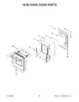 Diagram for 09 - 18-in Oven Door Parts