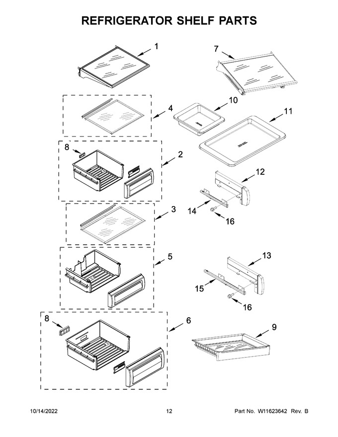 Diagram for KBSD708MBS00