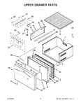 Diagram for 04 - Upper Drawer Parts
