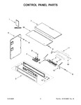 Diagram for 02 - Control Panel Parts