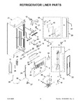 Diagram for 03 - Refrigerator Liner Parts