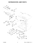Diagram for 03 - Refrigerator Liner Parts