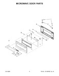 Diagram for 04 - Microwave Door Parts