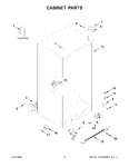 Diagram for 02 - Cabinet Parts