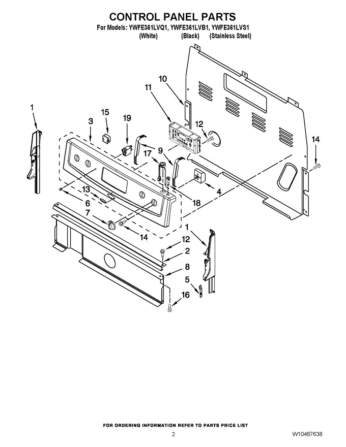 Diagram for YWFE361LVS1