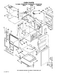 Diagram for 02 - Oven Parts