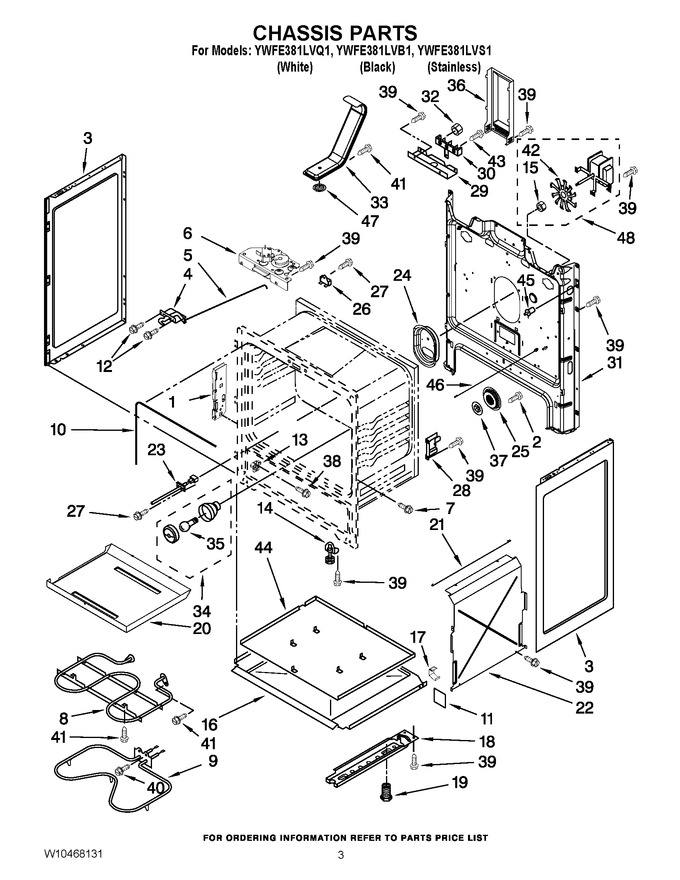 Diagram for YWFE381LVS1