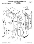 Diagram for 01 - Cabinet Liner And Door Parts