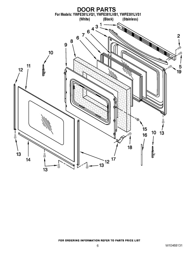 Diagram for YWFE381LVS1